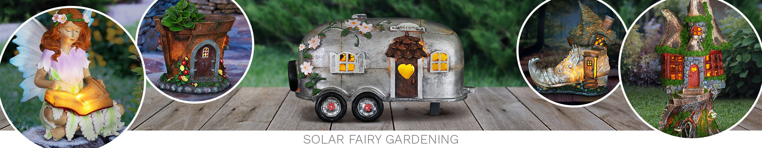 Solar Fairy Gardening