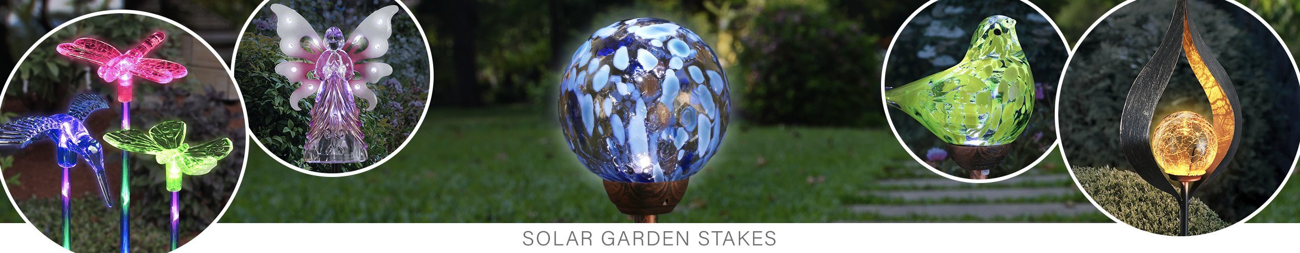 Solar Garden Stakes
