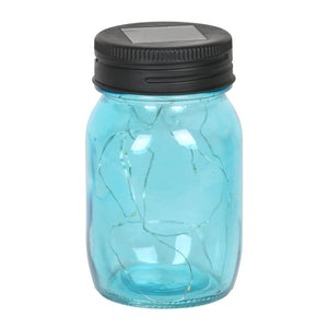 3 Piece Solar Glass Firefly Light Jar Set, 5.5 Inch | Shop Garden Decor by Exhart