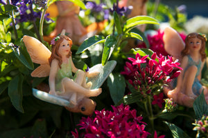 Set of 4 Fairy Pot Stakes, 12 Inch | Shop Garden Decor by Exhart