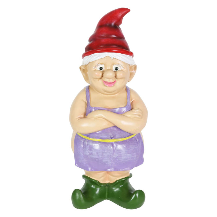 Good Time Buttocks Betty Naked Gnome Statue, 14 Inch