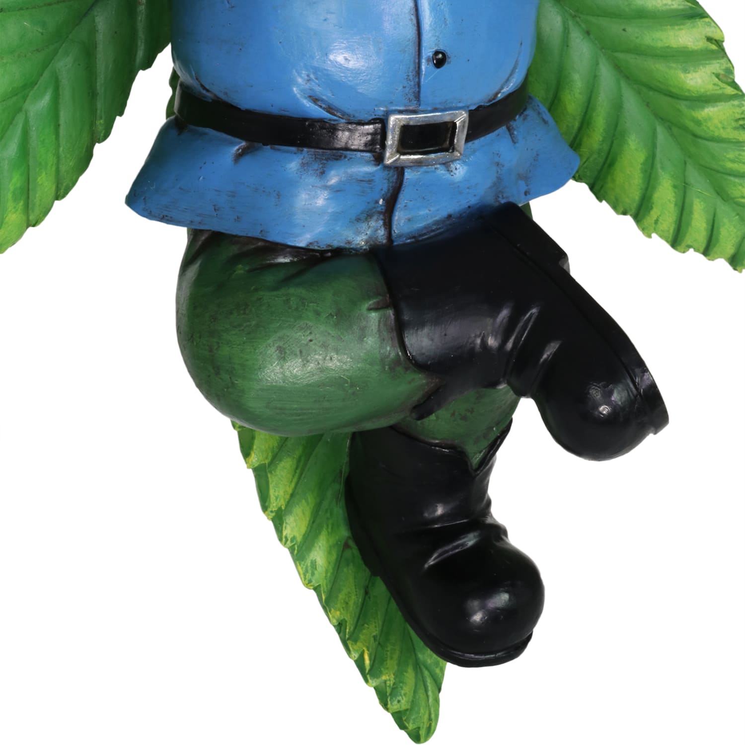 Good Time Ganja Lounging LED Gnome with Timer, 13 inches Long | Shop Garden Decor by Exhart