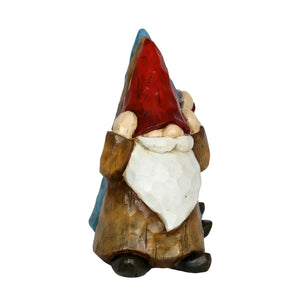 See No, Hear No, Speak No Evil Wood Look Garden Gnomes Statue,  8 Inch | Shop Garden Decor by Exhart