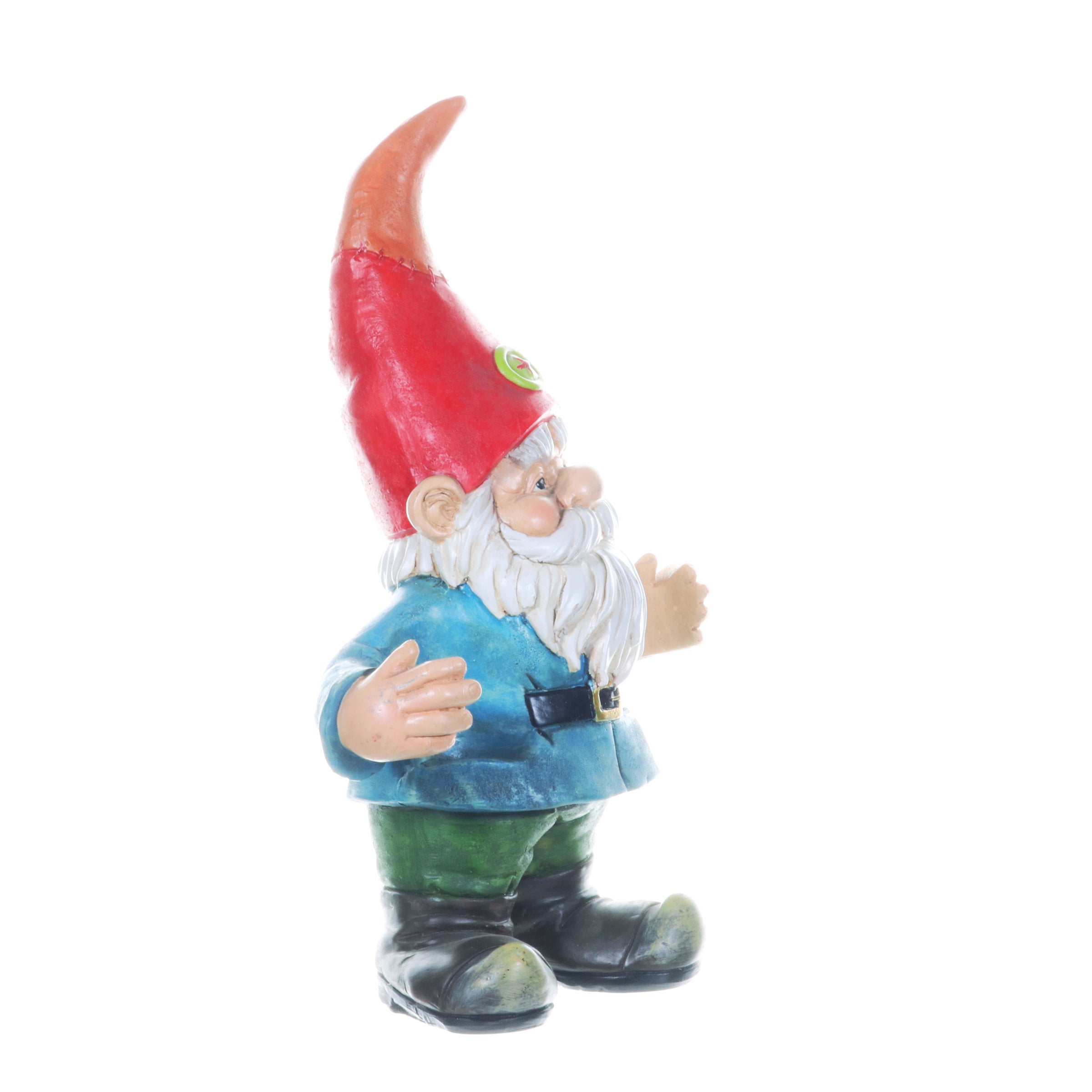 Good Time Double Fisting Two Can Timmy Gnome Garden Statue, 13 Inch | Shop Garden Decor by Exhart