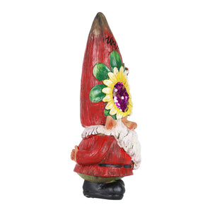 Red Garden Gnome Statue with Trowel, 10 Inch | Shop Garden Decor by Exhart
