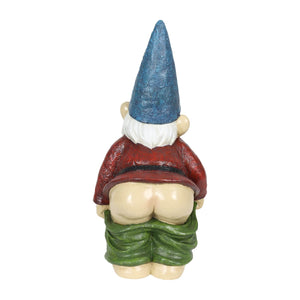 Good Time Cheeky Chuck Garden Gnome, 17 Inch | Shop Garden Decor by Exhart