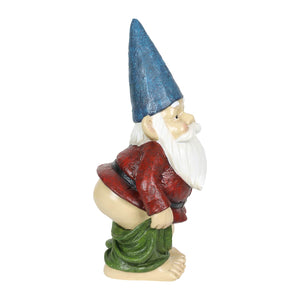 Good Time Cheeky Chuck Garden Gnome, 17 Inch | Shop Garden Decor by Exhart