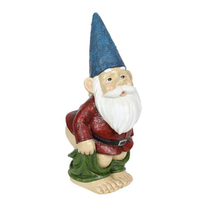 Good Time Cheeky Chuck Garden Gnome, 17 Inch | Shop Garden Decor by Exhart