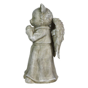 Praying Cat Angel Garden Statue, 7.5 Inches tall | Shop Garden Decor by Exhart