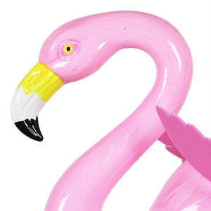 Large WindyWings Whirligig Pink Flamingo Spinning Wind Chime, 11 by 24 Inch | Shop Garden Decor by Exhart