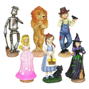 Oz Land Miniature Fairy Tale Gardening Set with Six Pieces | Shop Garden Decor by Exhart