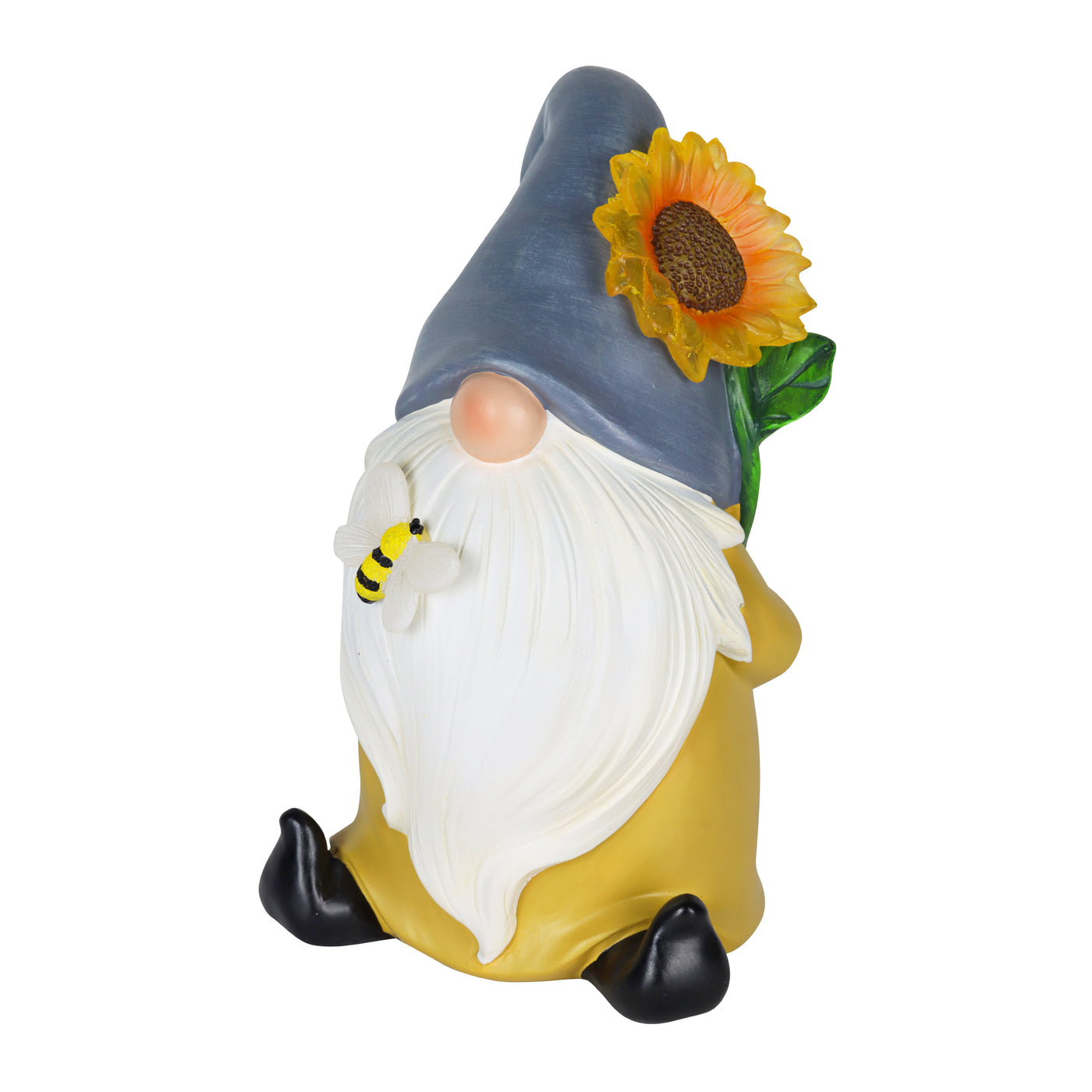 Exhart 12.68-in H x 8.46-in W Gnome Garden Statue in the Garden Statues  department at