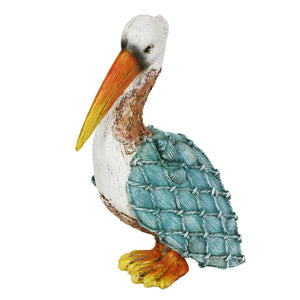 Sea Shell Pelican, 10 Inch | Shop Garden Decor by Exhart
