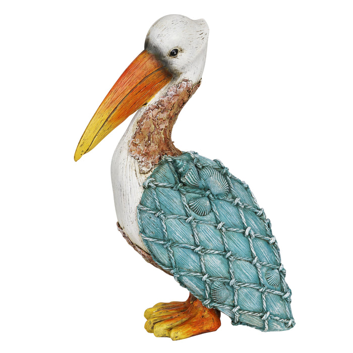 Sea Shell Pelican, 10 Inch