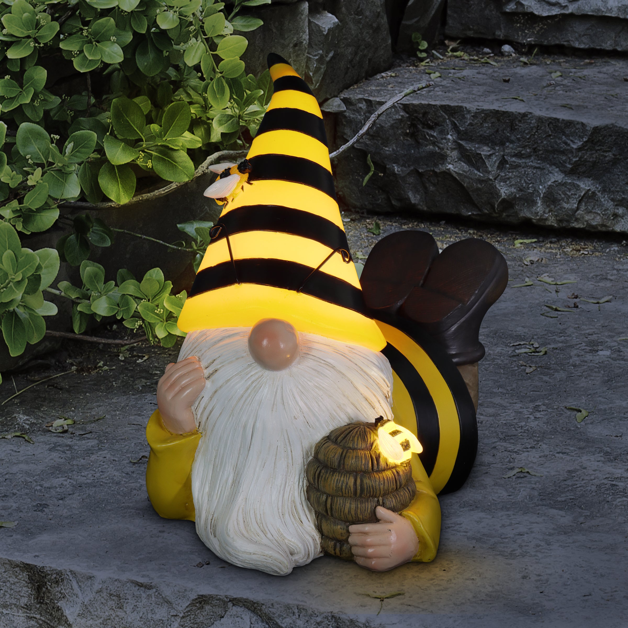 Queen Bee and Bee keeper Gnome from Salty Harbor Treasures popular