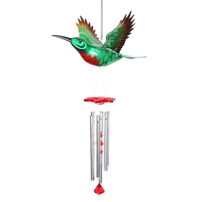 Large WindyWings Hummingbird Wind Chime, 13 by 24 Inches