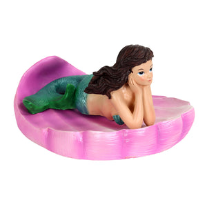 Hand Painted Mermaid Pool Floater, 10.5 by 5 Inches | Shop Garden Decor by Exhart