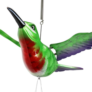 Large WindyWings Hummingbird Wind Chime, 13 by 24 Inches | Shop Garden Decor by Exhart
