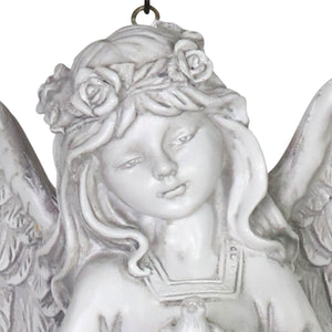 Remembrance Resin Angel Wind Chime, 6 by 31 Inches