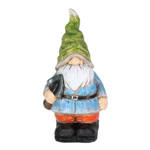 Can't See Wrinkled Hat Garden Gnome Statue with Spade, 17 Inch | Shop Garden Decor by Exhart