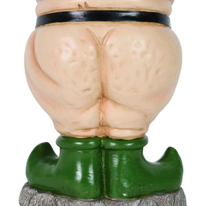 Limited Edition Good Time Patriot Pete Naked Gnome Statue, 14.5 Inches  | Shop Garden Decor by Exhart