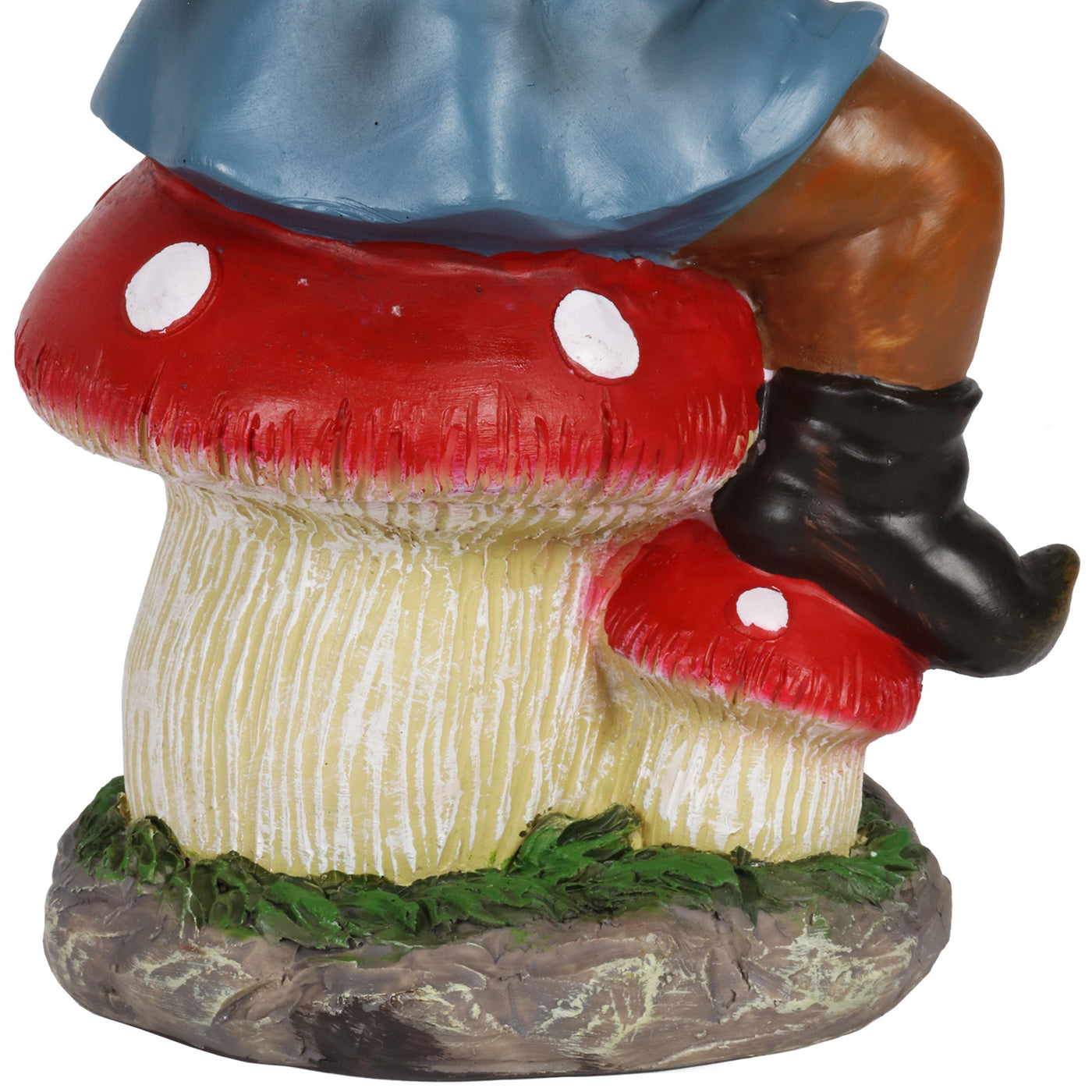 Good Time Fishing Frankie Green Hat Gnome Statue